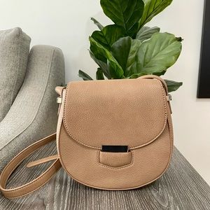 Faux Pebble Leather Crossbody Bag with Adjustable Strap. Excellent condition.